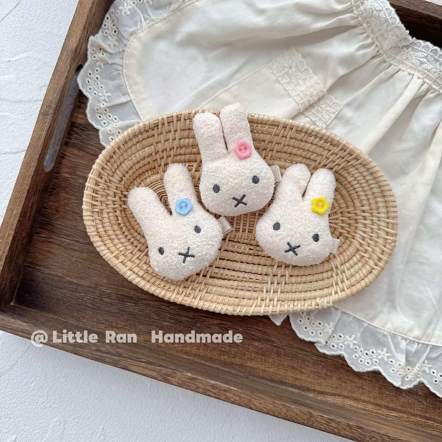 Little Ran Miffy Rabbit Hair Accessories Children's Cute Cartoon Hair Bands Rabbit Hair Clips Girls' Cute Baby headwear Hair bands Application Scenario