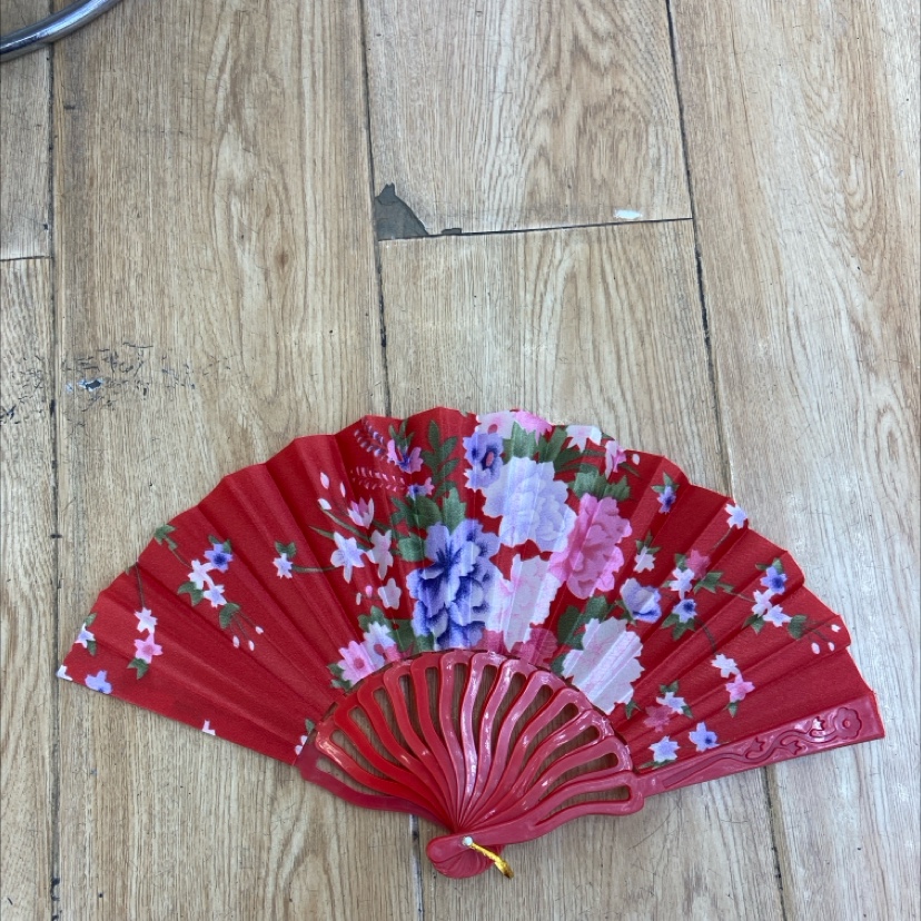 夏季扇子清凉必备折叠扇折扇塑料平板扇扇子折扇子