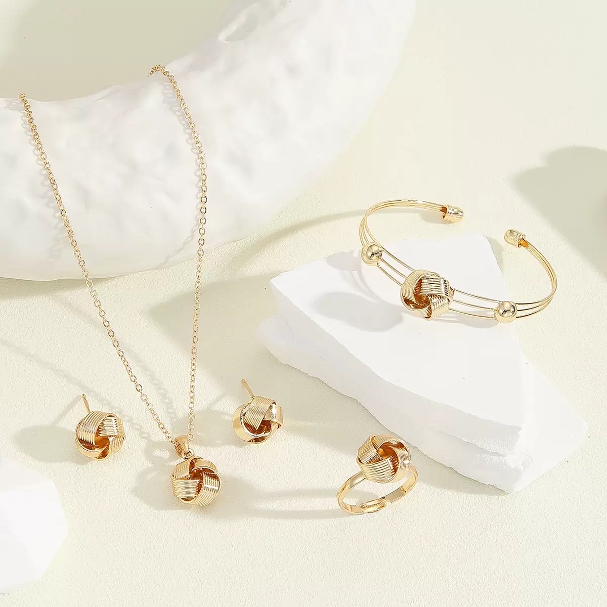 猫眼石沙金叮当镯欧美风手镯时尚简约女款饰品礼物赠品细节图