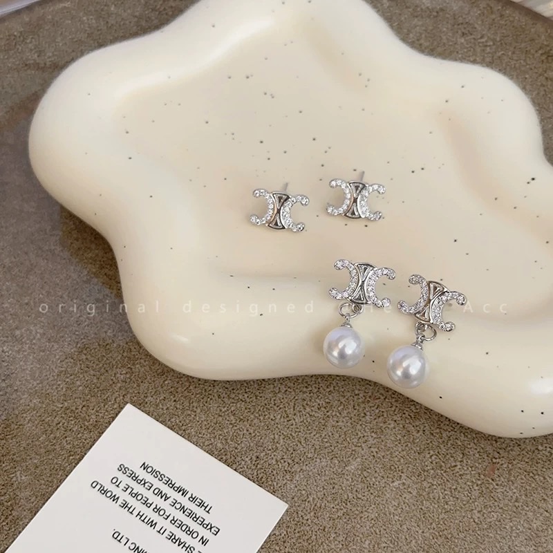 法式珍珠耳钉耳饰镶钻凯旋门耳环2024新款爆款独特气质耳坠高级感法式珍珠耳钉耳饰镶钻凯旋门耳环2024新款爆款独特气质耳详情图2