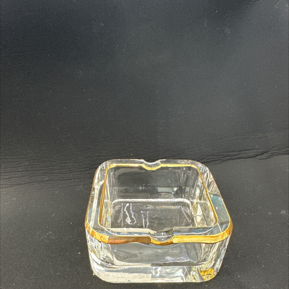 浦江水晶烟缸 可装饰工艺品摆件 也可实用性详情图2