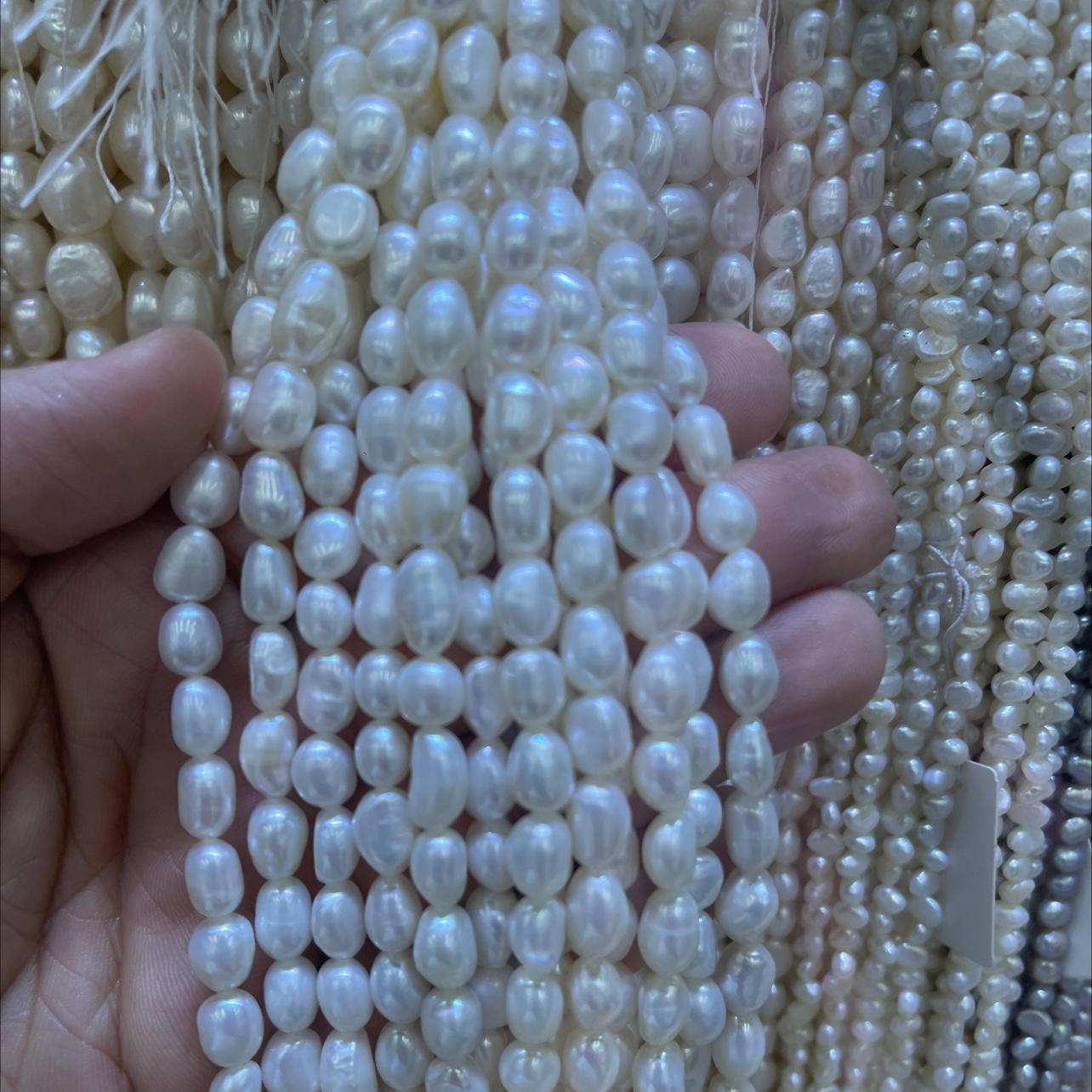 淡水珍珠项链串珠天然珍珠淡水珍珠饰品优雅时尚女士首饰