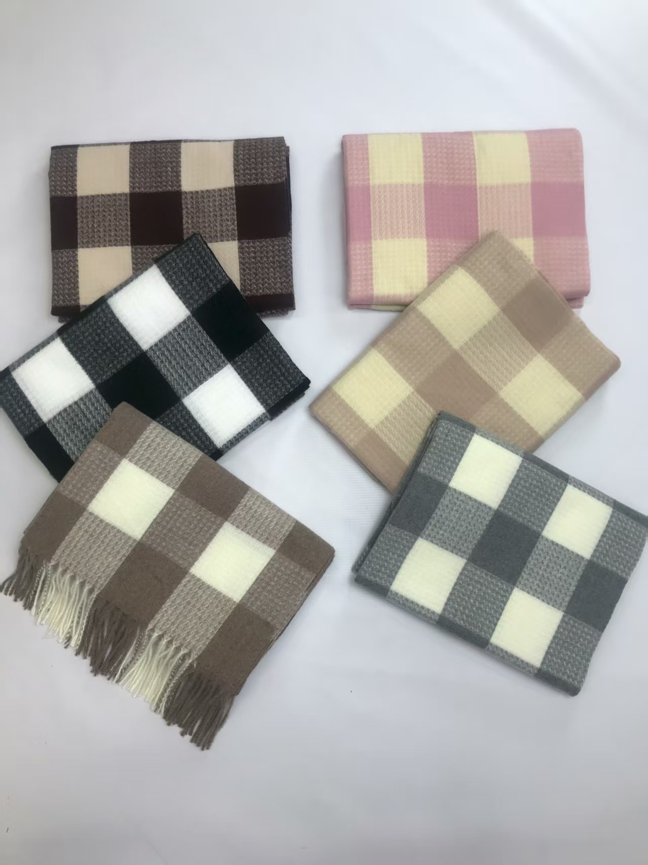 Fashionable long silk scarf for winter warmth, shawl for women, versatile scarf for autumn and winter, heating thickened Korean style trendy silk scarf, scarf for winter details Picture