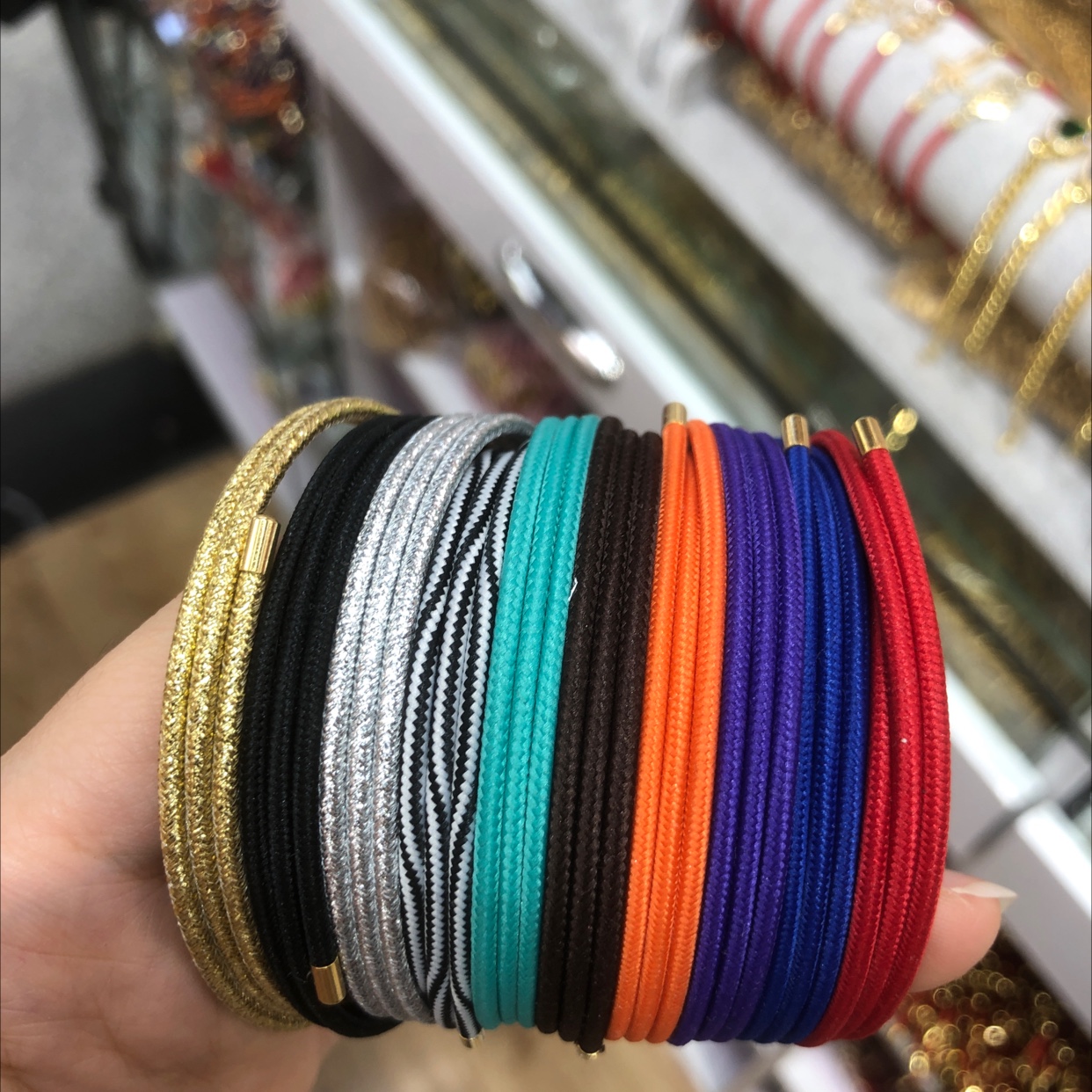 磁力绳51公分红绳相惜绳磁铁手链男女热卖款手链手串饰品