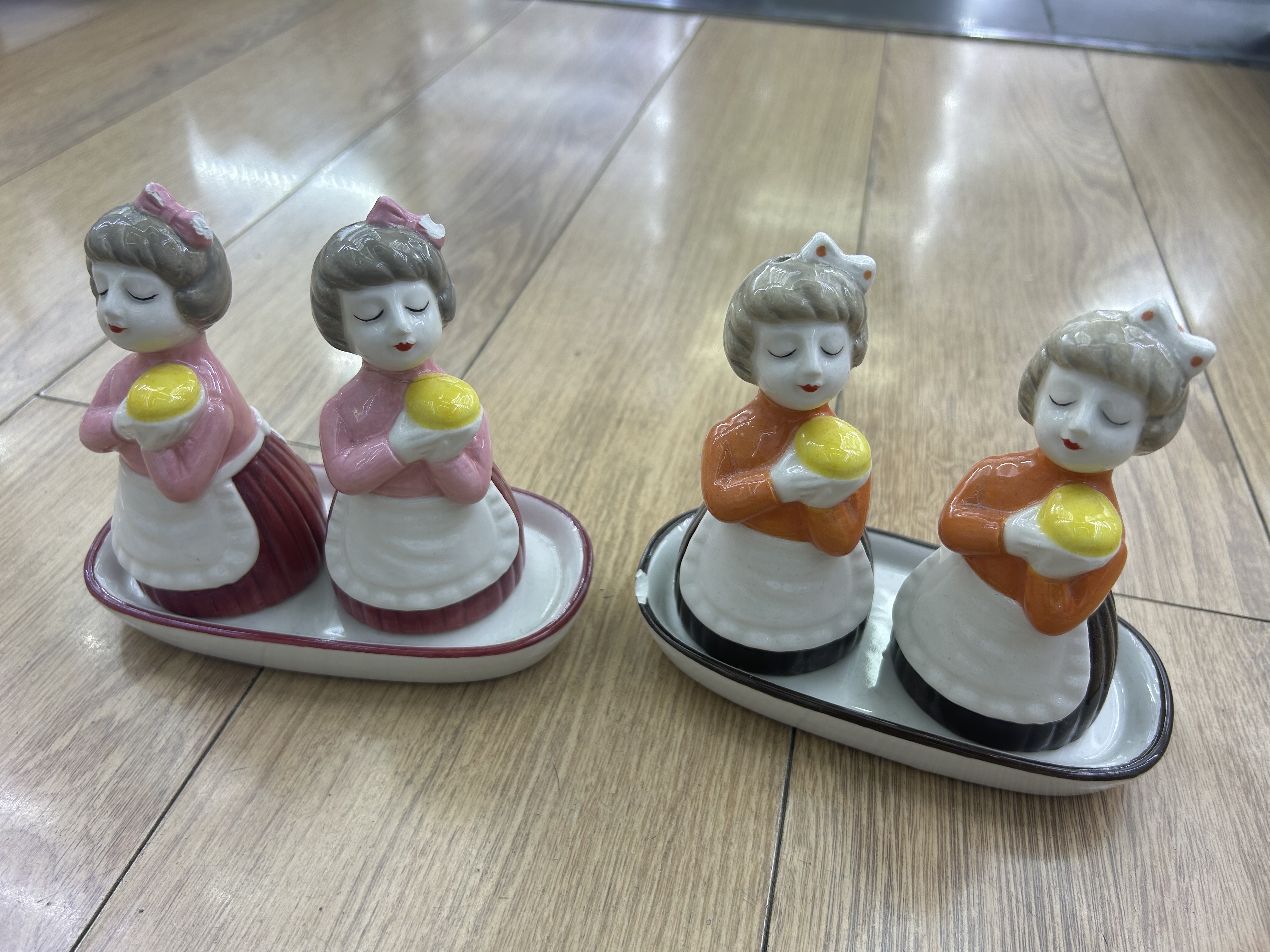 轻奢陶瓷调味罐调味盒厨房用品调味瓶盐罐创意辣椒调料罐套装批发 细节图