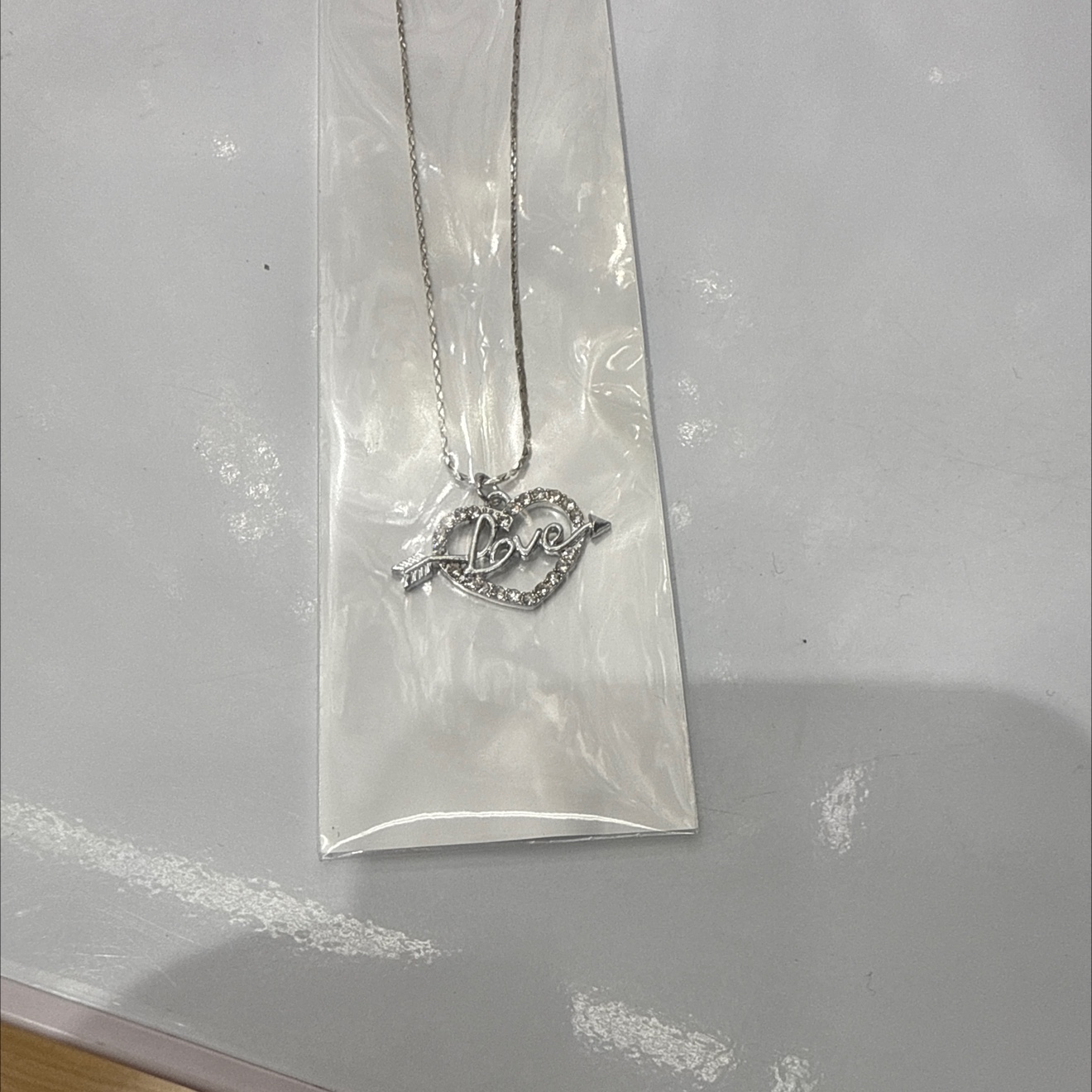 沙金锆石项链银饰18k金饰品时尚简约百搭女士项链首饰品潮流新款产品图