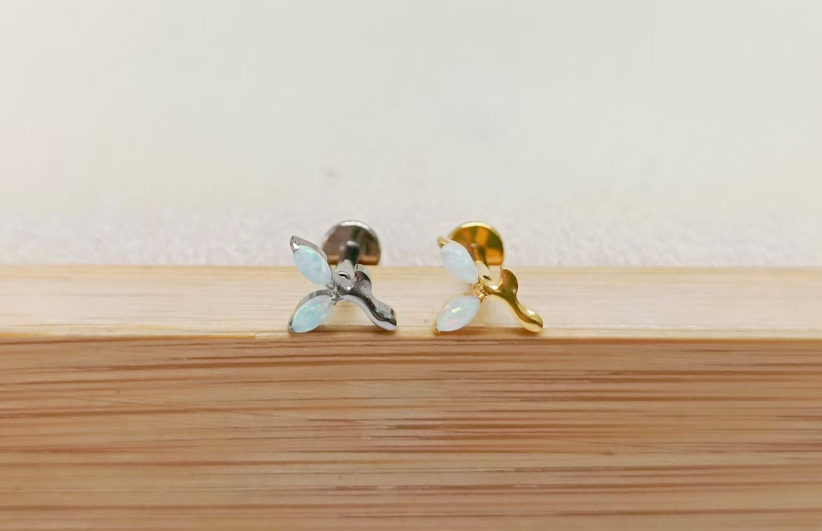 民族风澳宝耳钉复古气质优雅耳饰女简约百搭时尚配饰