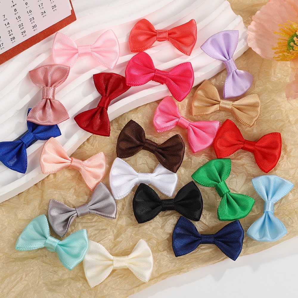 Polyester ribbon bow, clothing accessories, socks, accessories, luggage accessories Specification image