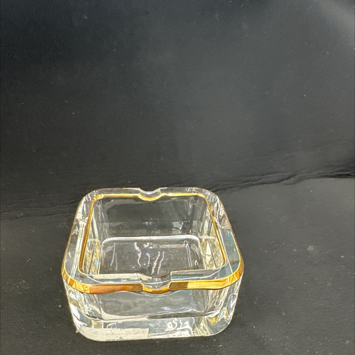 浦江水晶烟缸 可装饰工艺品摆件 也可实用性产品图