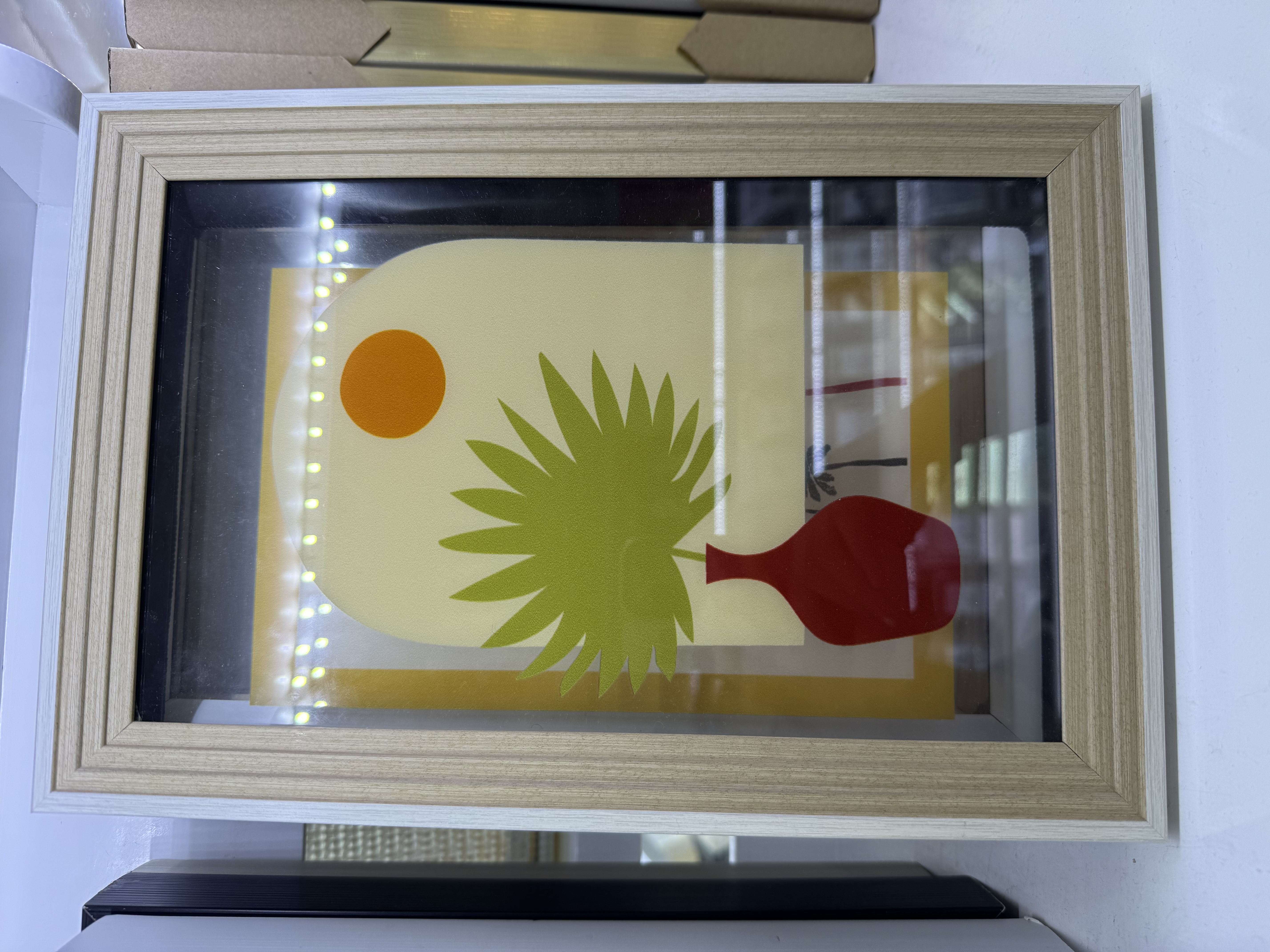 墙面透明摆件挂画相框北欧风格