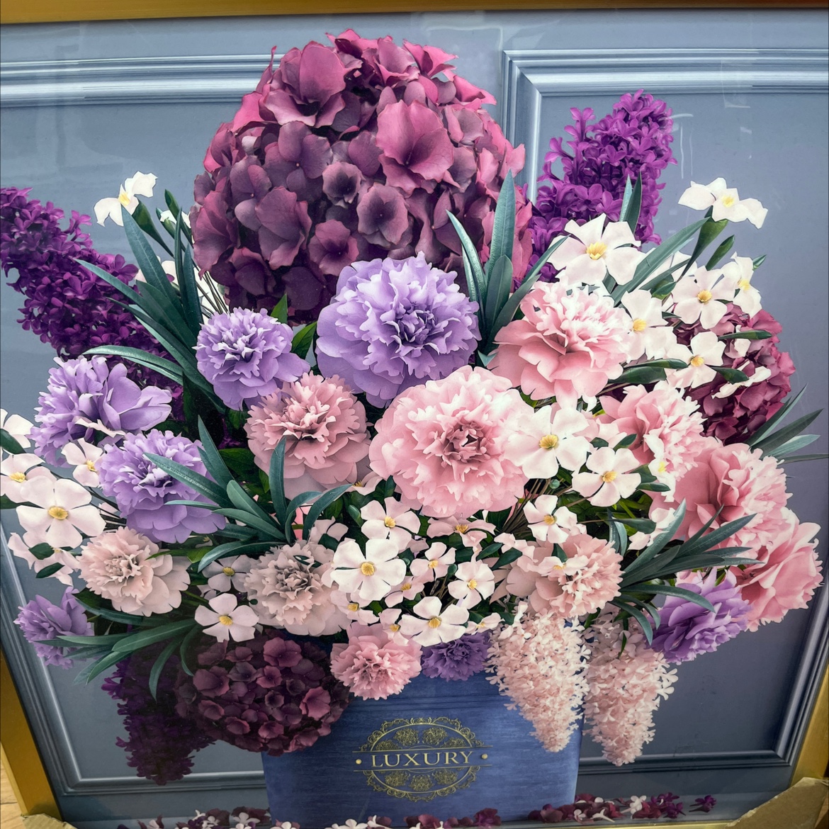 百花齐放，现代装饰画，H2988