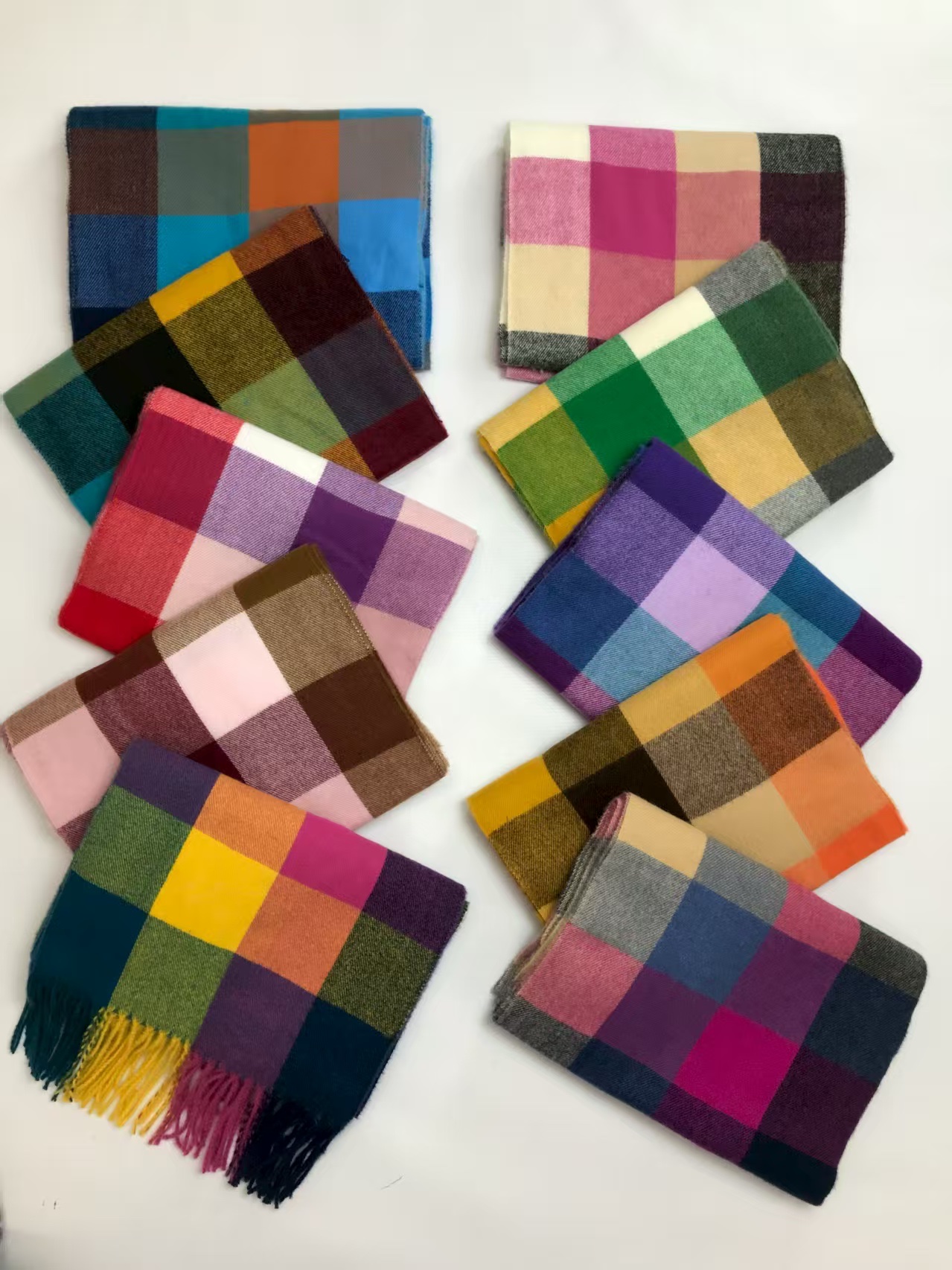 Fashionable long silk scarf for winter warmth, shawl for women, versatile scarf for autumn and winter, heating thickened Korean style trendy silk scarf, scarf for winter