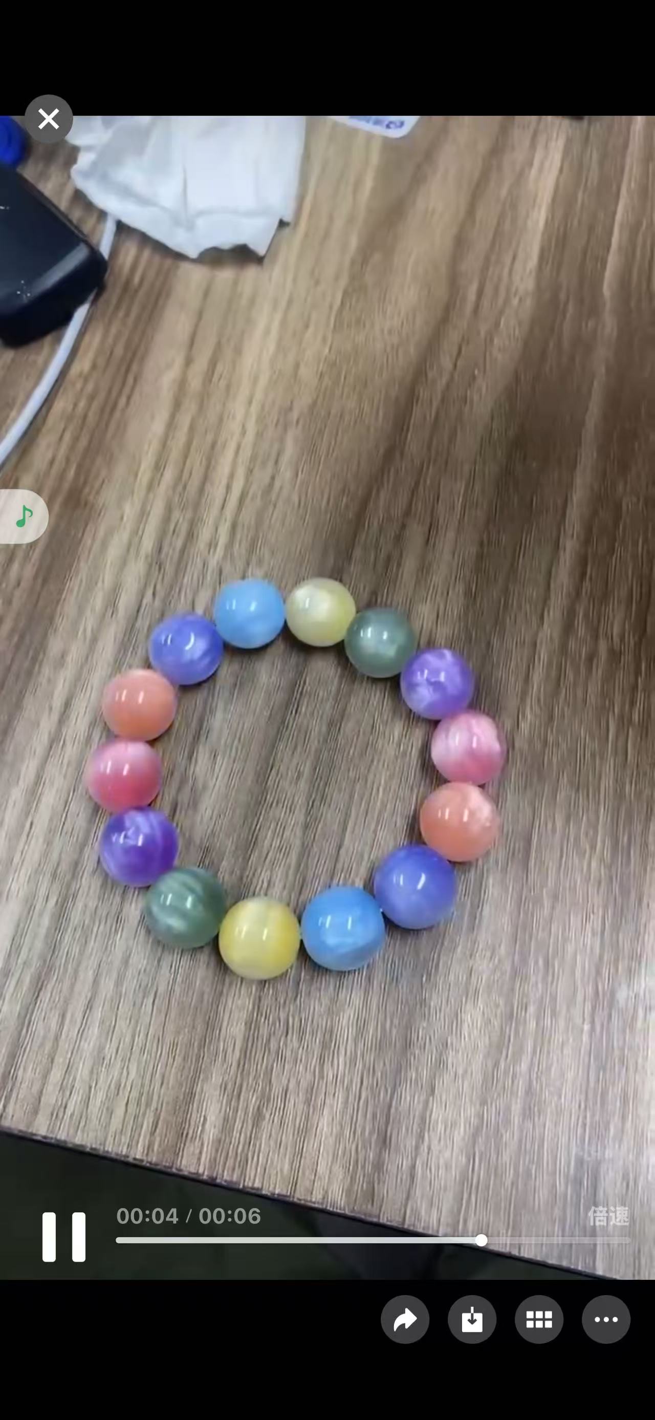 树脂手串文玩陶瓷手串檀木手串多款手链男女款时尚手饰礼品手串文玩