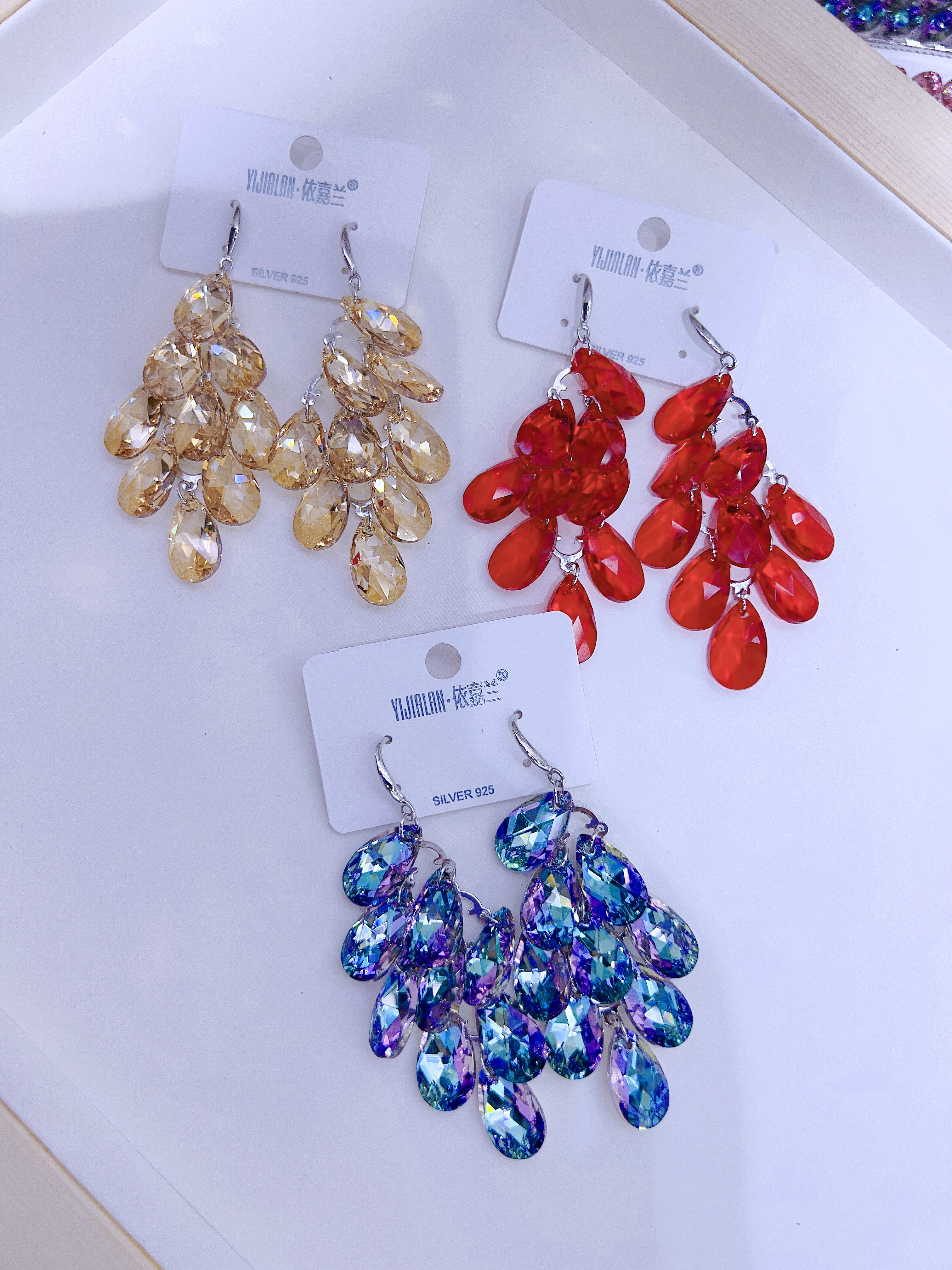 时尚珍珠耳环烧焊锆石耳饰简约气质耳环女款百搭耳饰品耳饰耳饰饰品