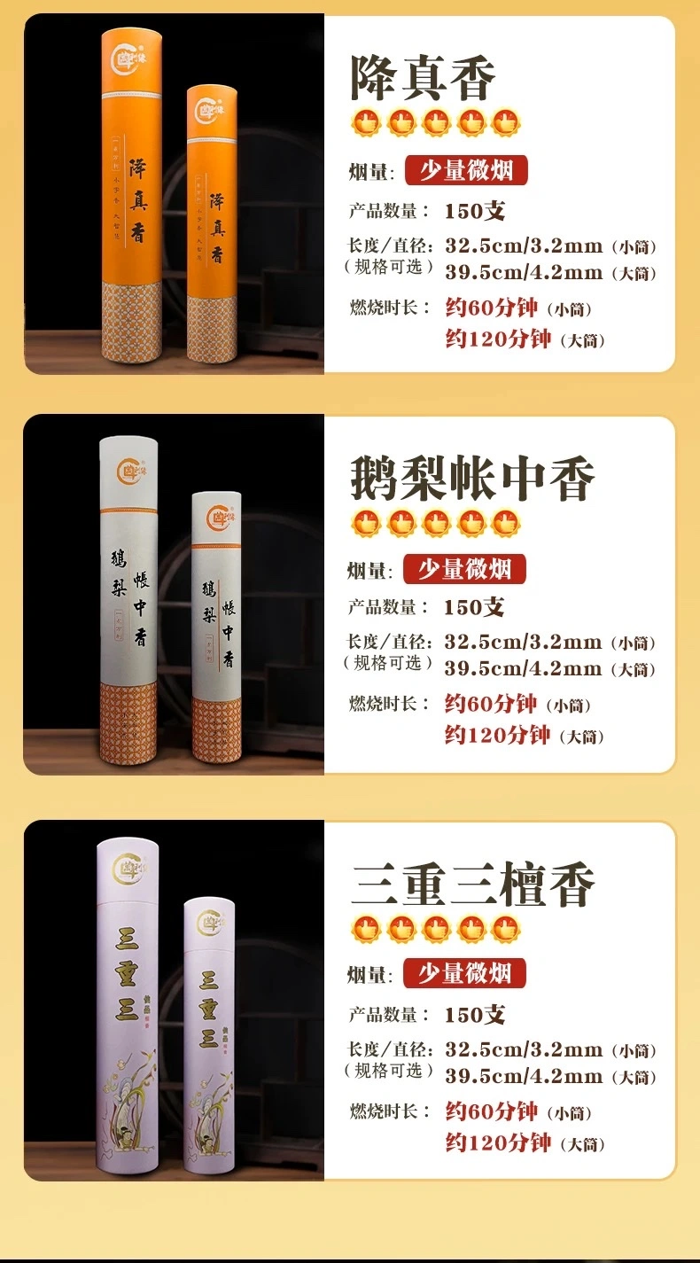 Agarwood incense sticks, Buddhist items, incense seals, sandalwood incense, incense burners, long-lasting fragrance, natural spices detail image 4