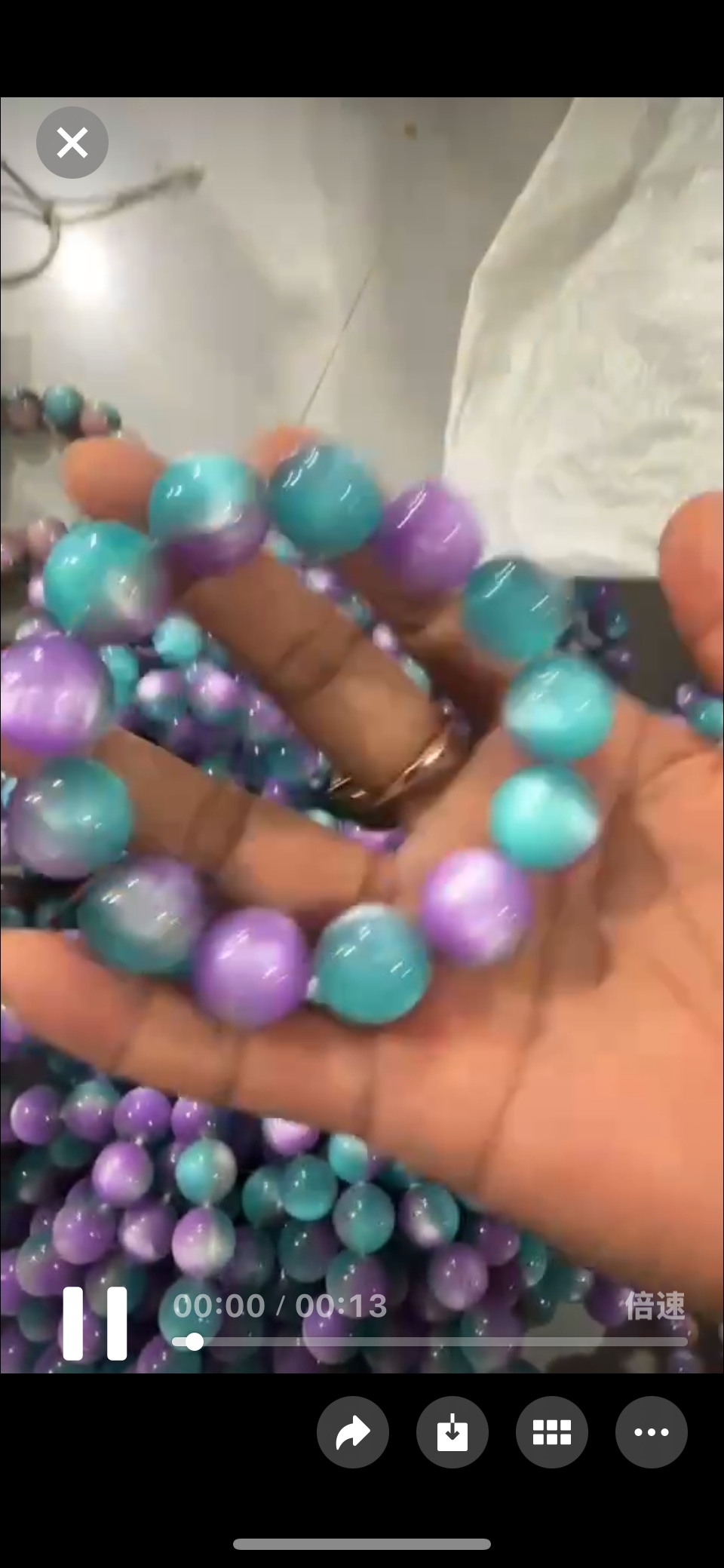 手串手球细节图