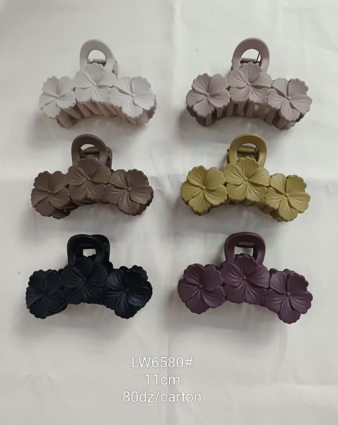 发夹抓夹流行款卡其六色