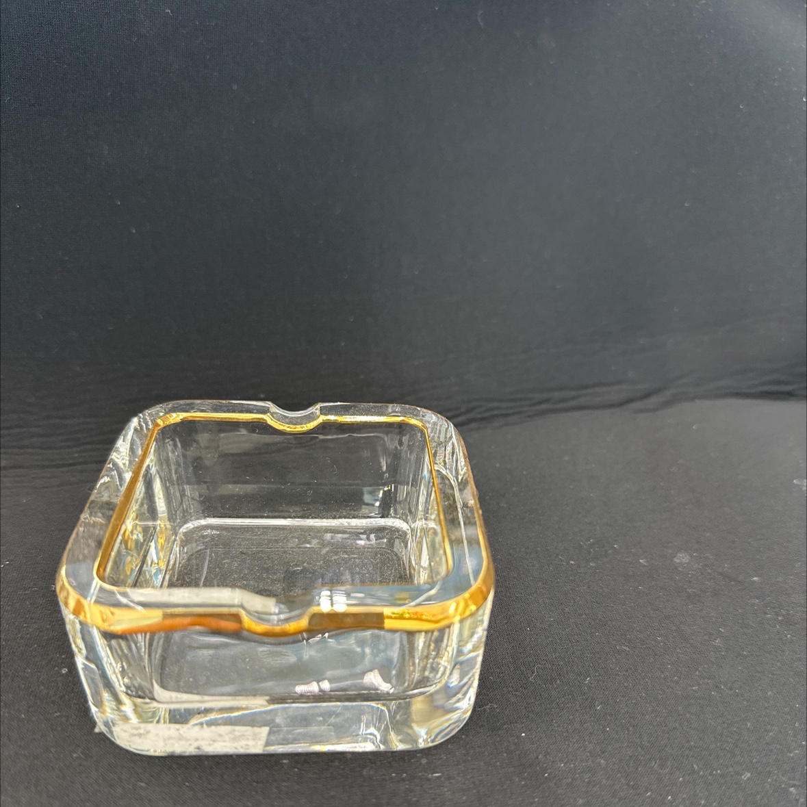 浦江水晶烟缸 可装饰工艺品摆件 也可实用性细节图