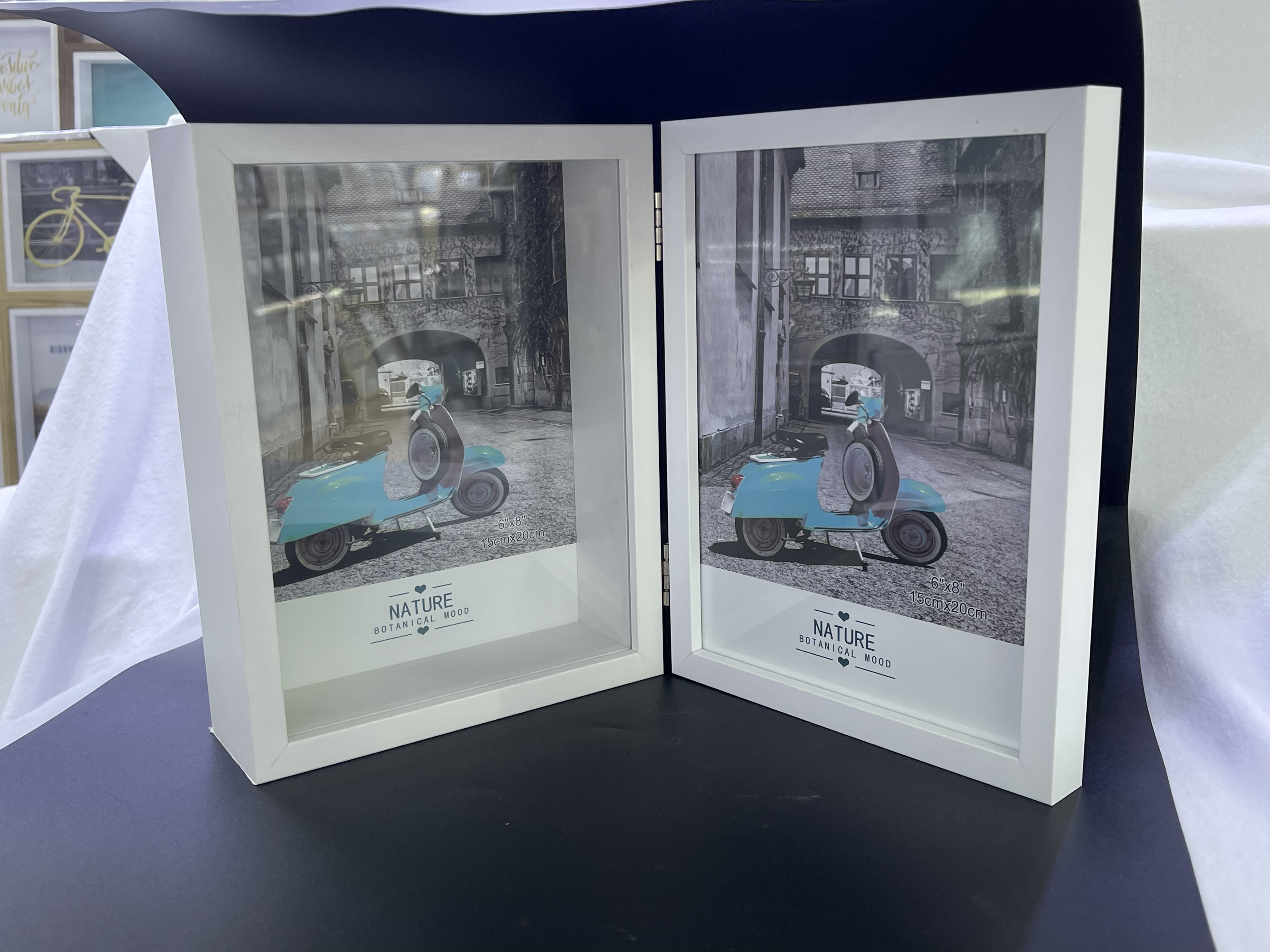 创意照片摆台画框文字相框仿古木纹相框装饰艺术品多款可选创意照片摆台文字相框