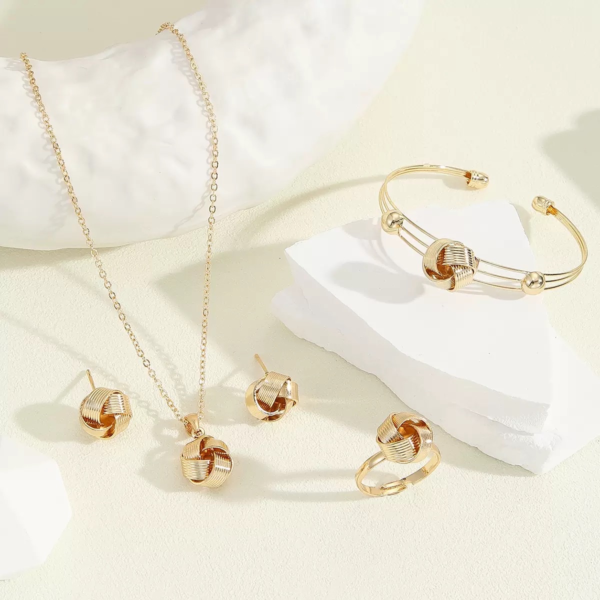 猫眼石沙金叮当镯欧美风手镯时尚简约女款饰品礼物赠品