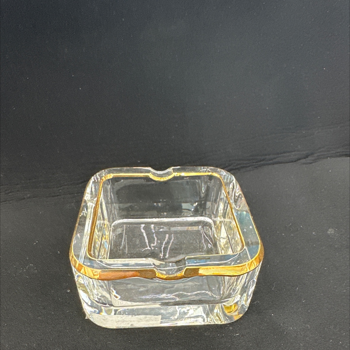 浦江水晶烟缸 可装饰工艺品摆件 也可实用性