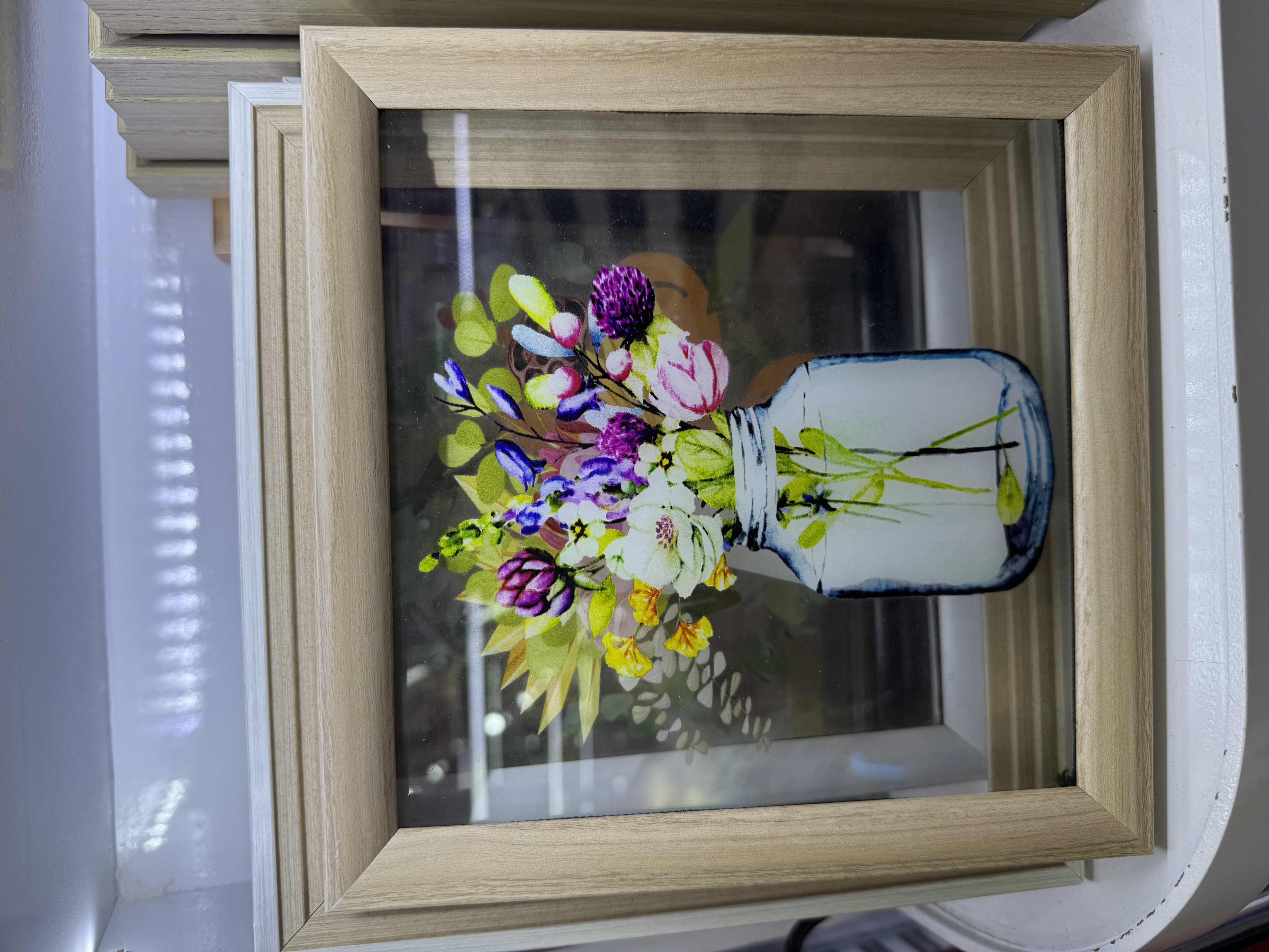 墙面北欧装饰花卉相框挂画