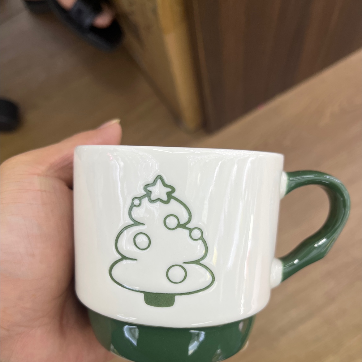 Christmas gifts: Ceramic coffee cups, mugs, high appearance level, household drinking cups, creative souvenirs, mugs, ceramic cups detail image 2