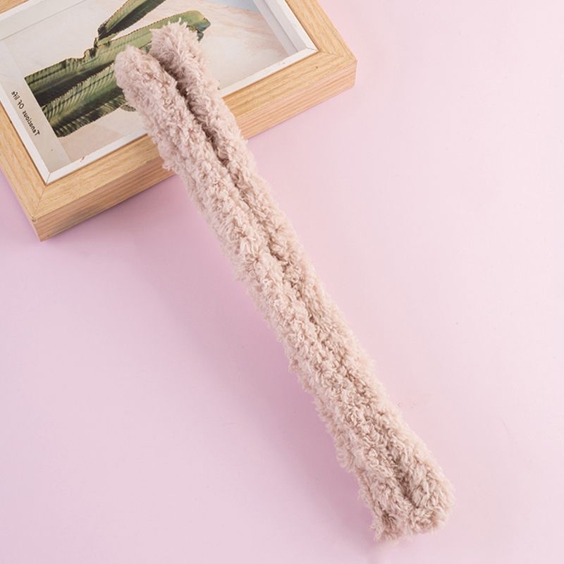 15mm珊瑚绒超粗加密兔毛手工扭扭棒20毫米毛条毛根diy小狗材料包详情图12