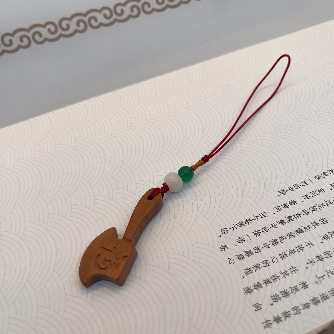 木雕工艺桃木雕刻手机链包挂钥匙扣挂件木制品细节图