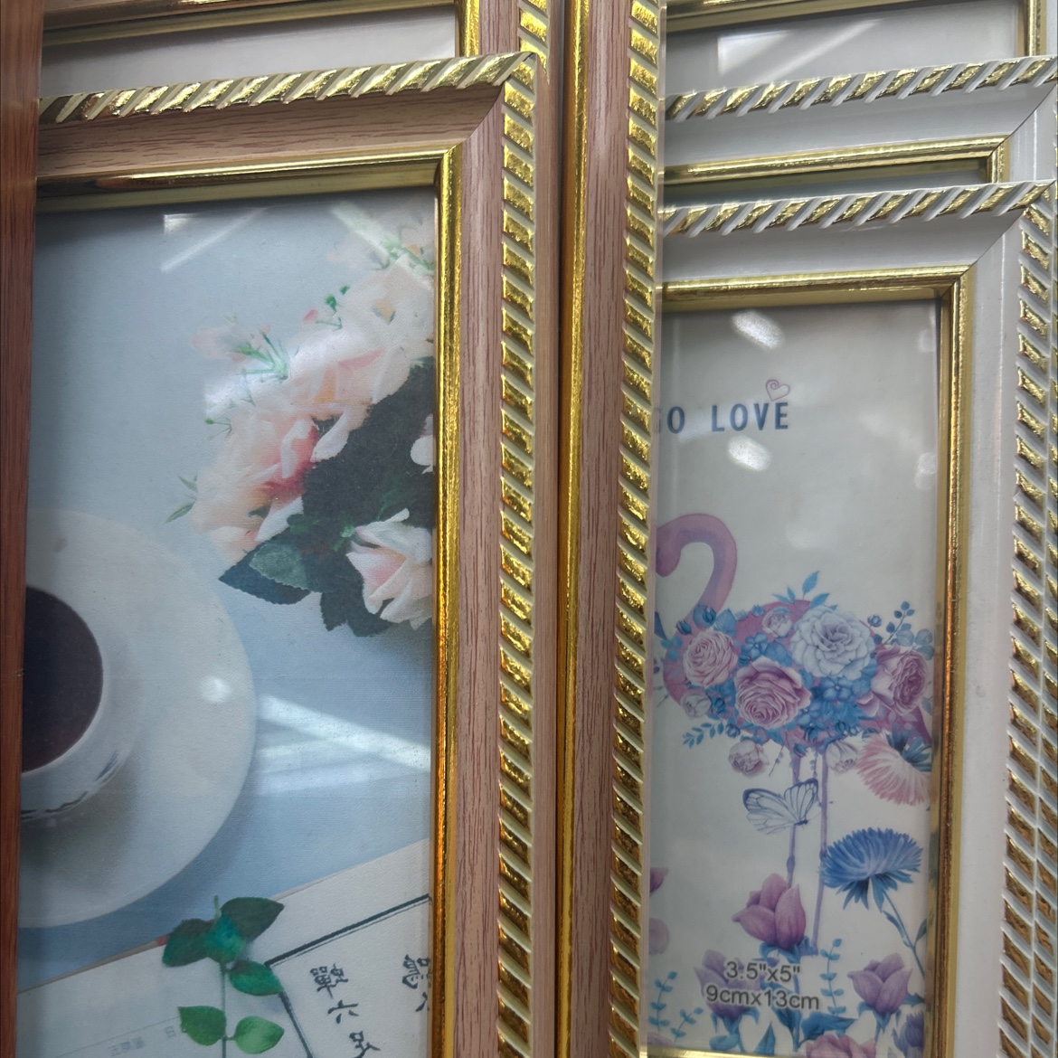 铝合金海洋风相框灯带装饰画框 创意简约相框家居摆件详情图4