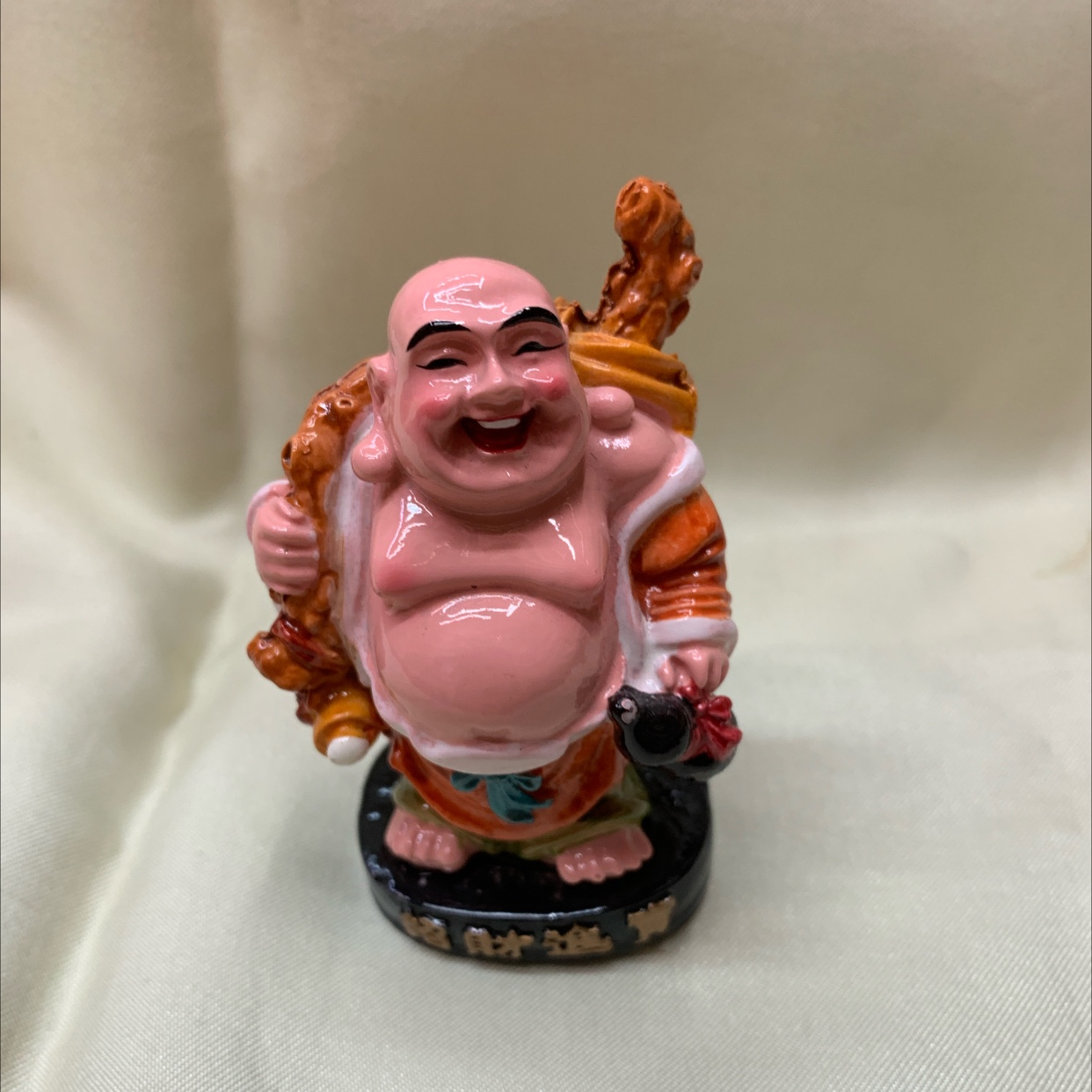 CAI's Craft Premium Resin Material Hand-painted Handicraft Small Ornament Y-044 Maitreya (Model C)