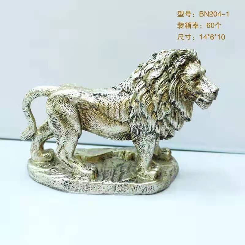 树脂工艺品中欧式小狮子摆件 BN204-10