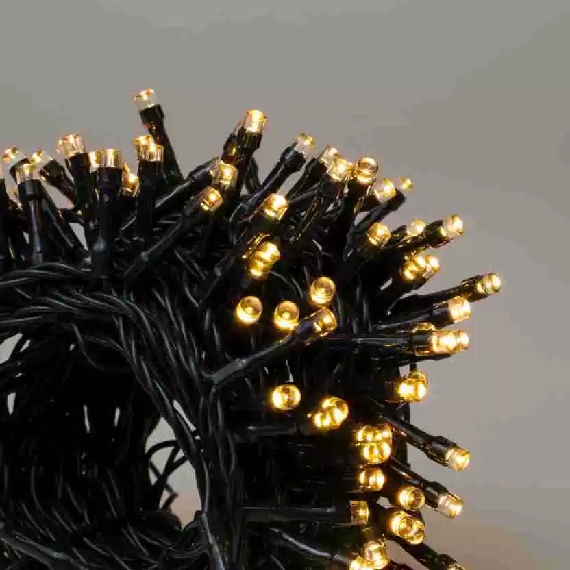 7米100L  LED灯串 绿线/黑线细节图