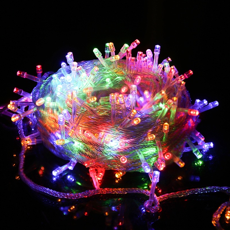 LED灯串装饰彩灯满天星5米100L