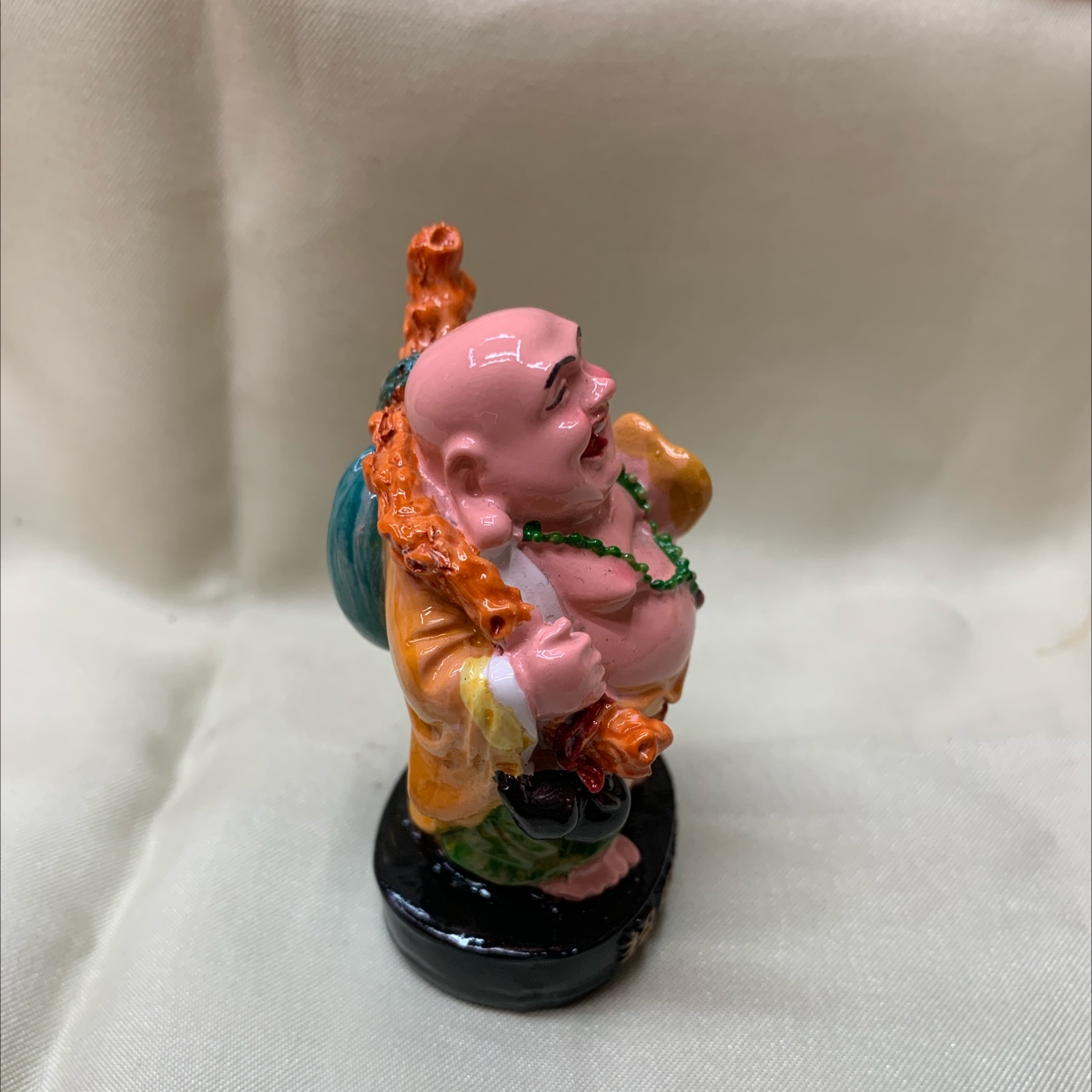 CAI's Craft Premium Resin Material Hand-painted Handicraft Small Ornament Y-044 Maitreya (Model C) Item Picture