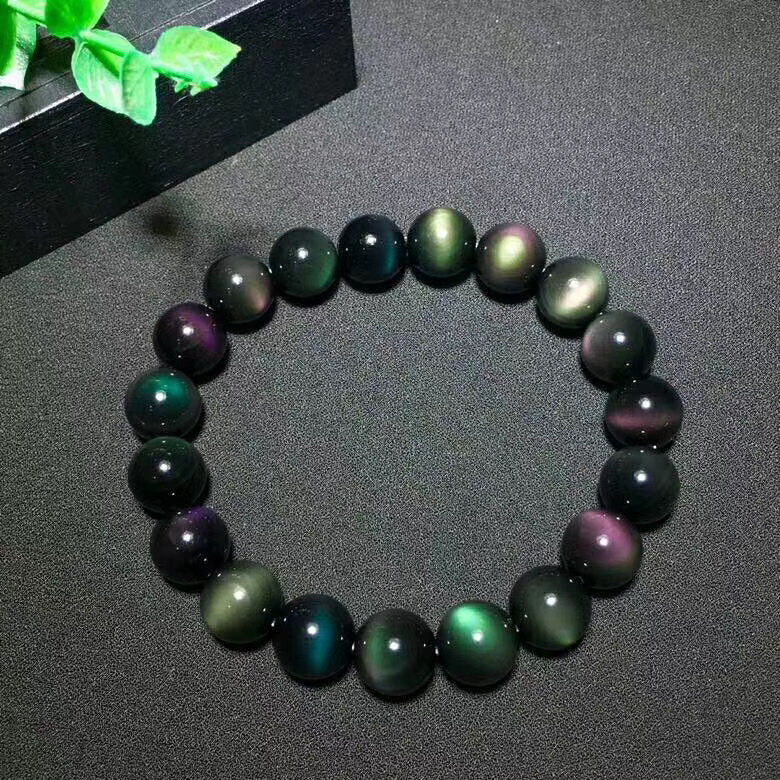 【 Name 】 Mexican Natural Bicolor Obsidian details Picture