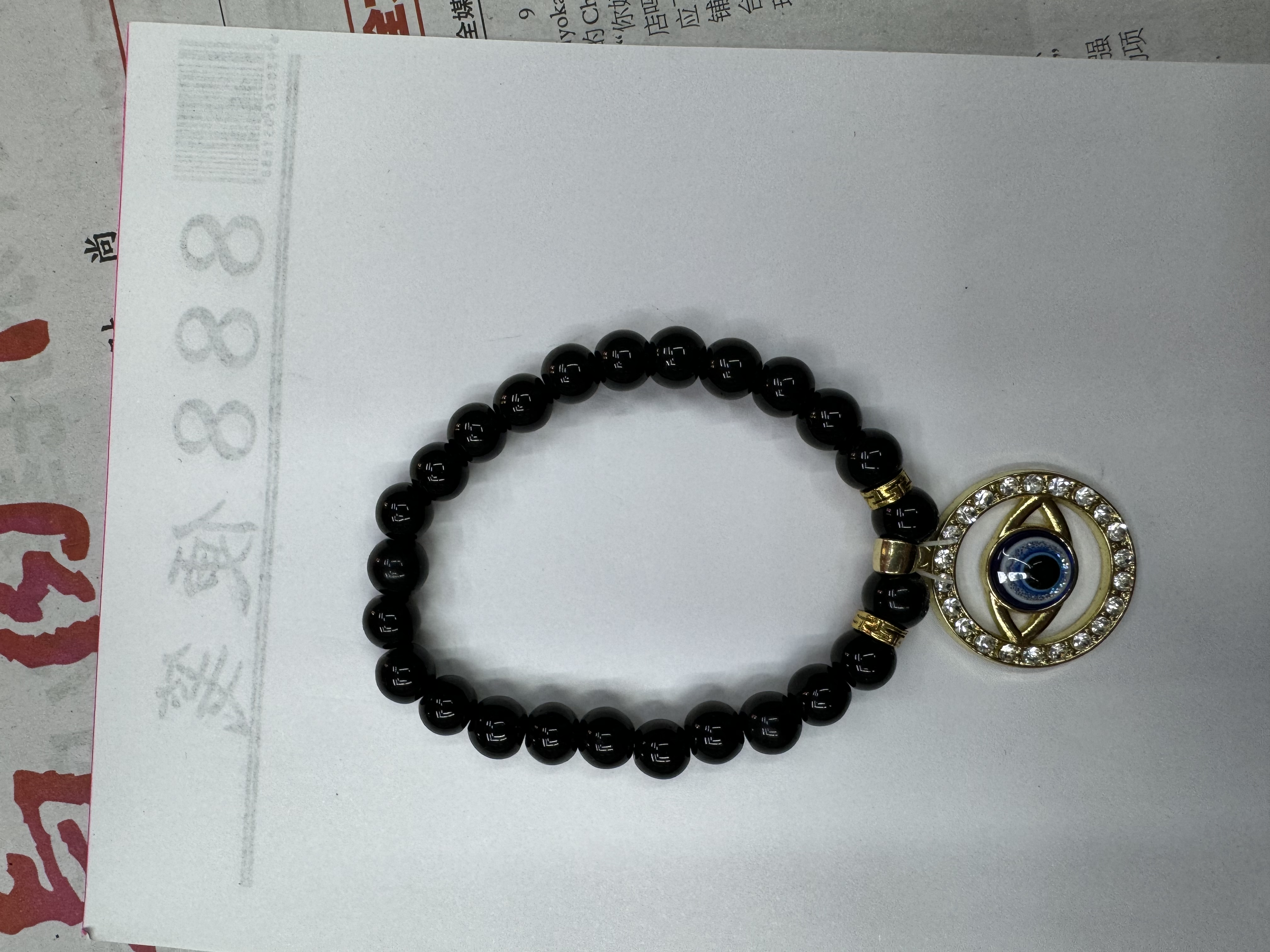 春雨春两水晶手链手串饰品时尚手饰女简约百搭情侣款潮流款式