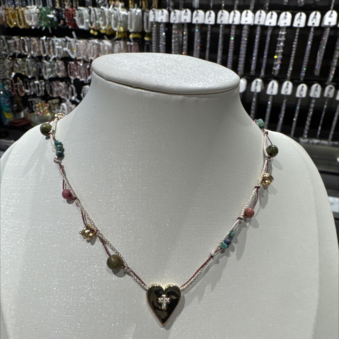 锆石项链14k金饰品时尚简约百搭女款首饰品潮流款项链项链项链银饰项链沙金锆石项链18k金饰品详情图2