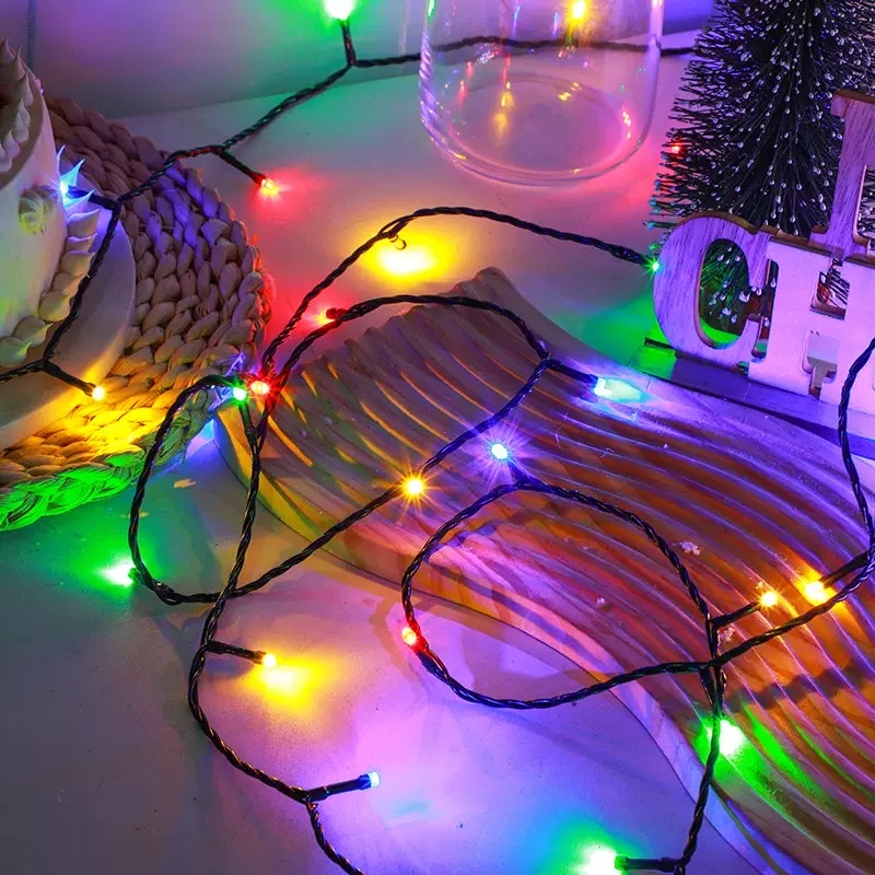 9米100L  LED灯串 绿线/黑线