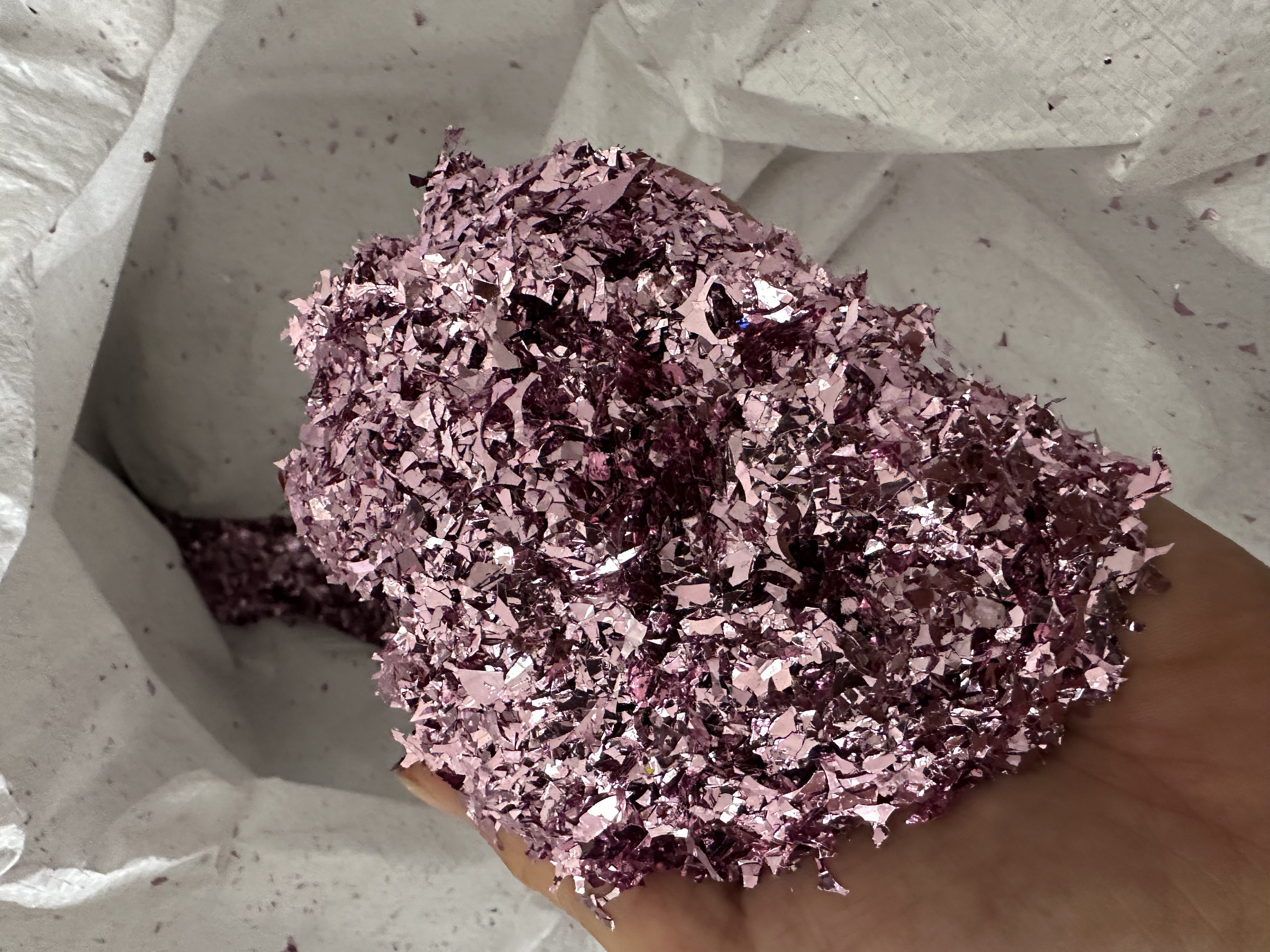 金葱粉亮片亮片金葱粉闪耀彩妆装饰手工DIY亮丽亮丽闪光粉彩色亮片金色粉末细节图
