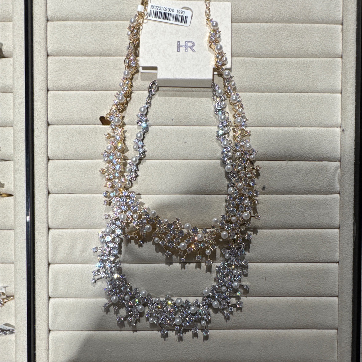 锆石项链14k金饰品时尚简约百搭女款首饰品潮流送礼项链银饰锆石项链14k金饰品白底实物图