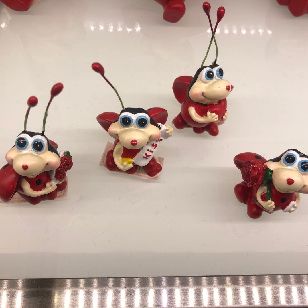 蜜蜂四件套美式乡村可爱树脂摆件庭院花园阳台田园花盆装饰品树脂