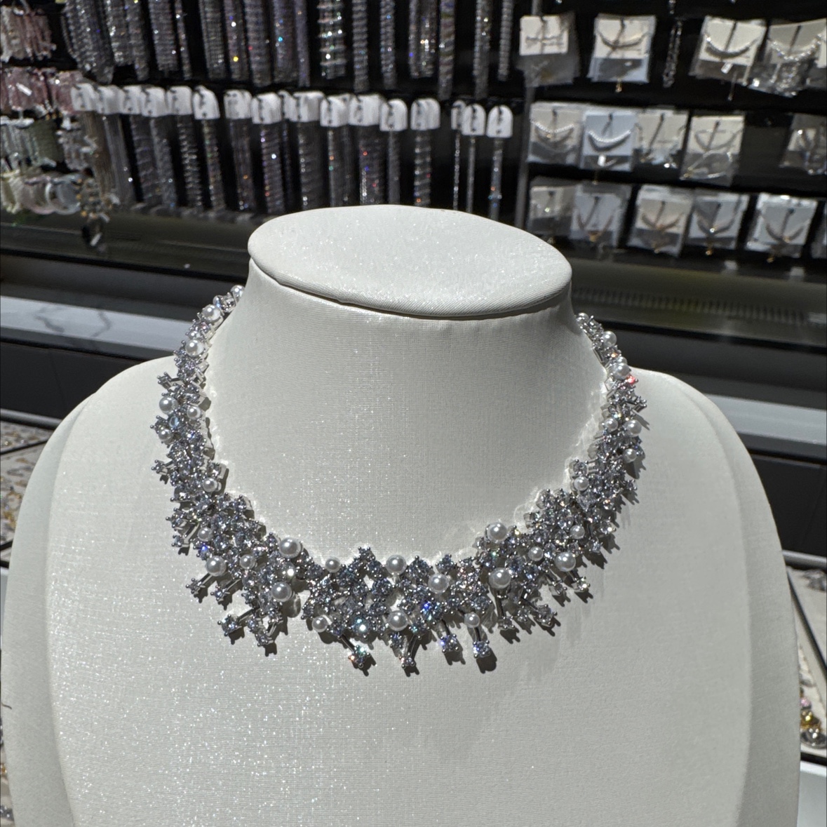 锆石项链14k金饰品时尚简约百搭女款首饰品潮流送礼项链银饰锆石项链14k金饰品细节图