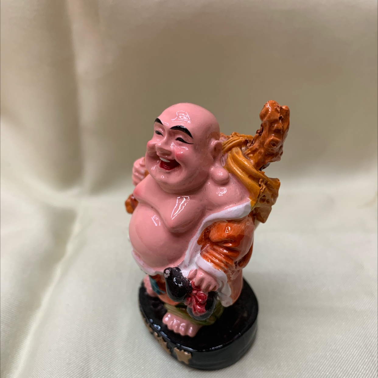 CAI's Craft Premium Resin Material Hand-painted Handicraft Small Ornament Y-044 Maitreya (Model C) details Picture