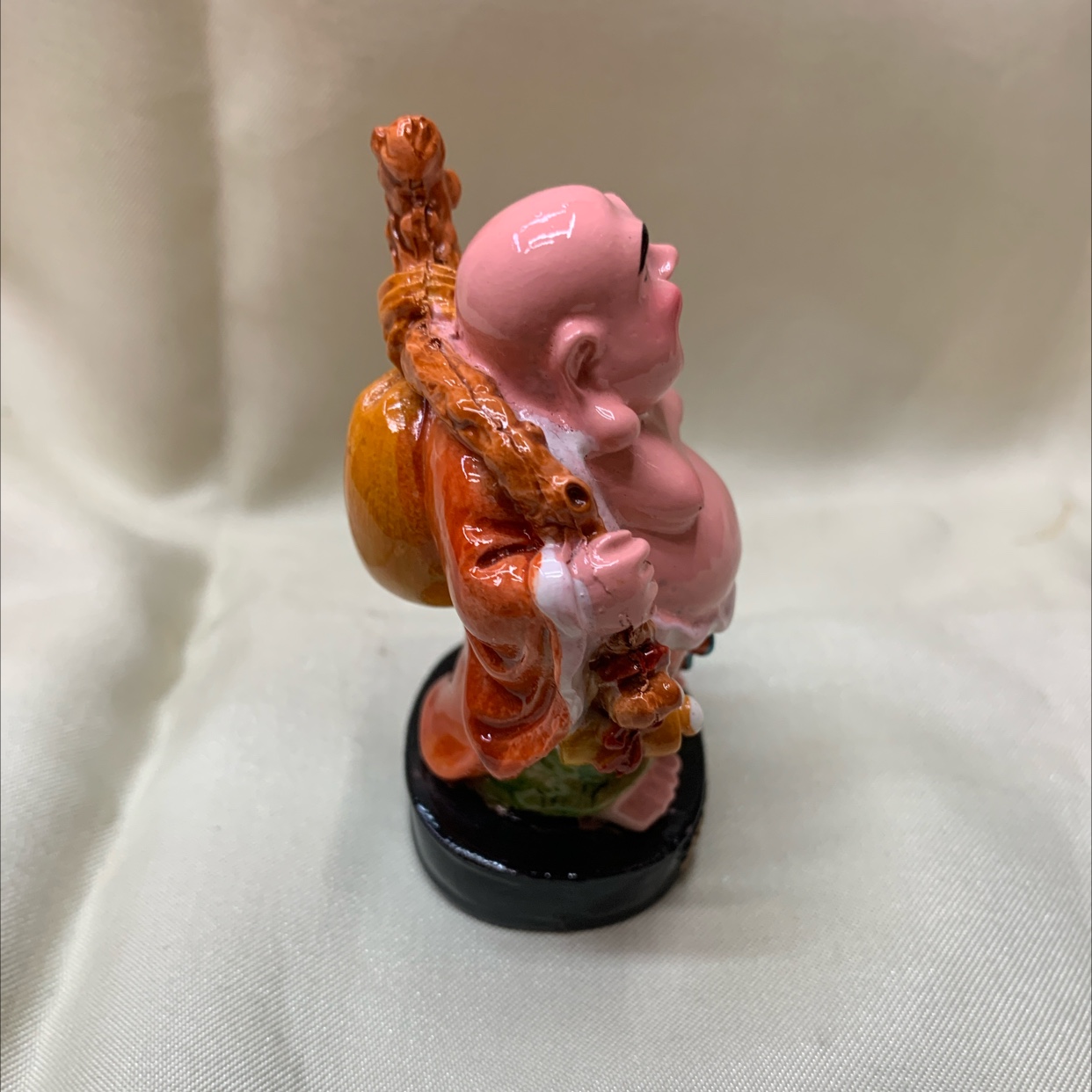 CAI's Craft Premium Resin Material Hand-painted Handicraft Small Ornament Y-044 Maitreya (Model C) Item Picture