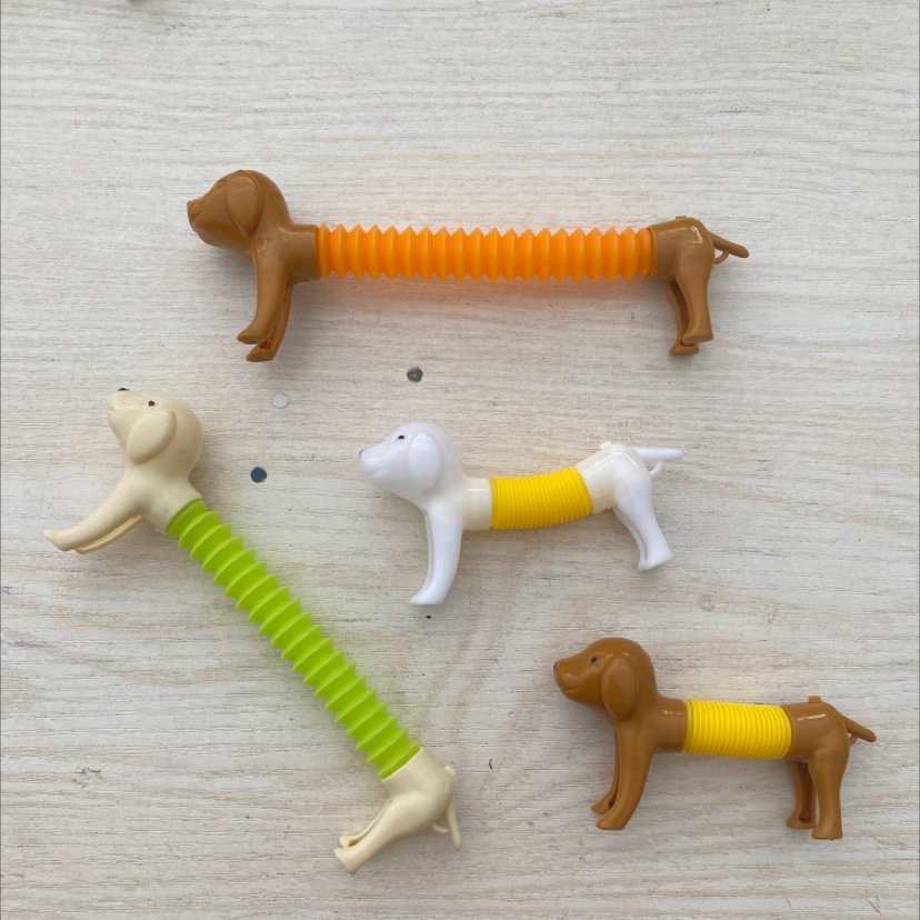 伸缩玩具 派对玩具 赠品玩具 伸缩管狗狗产品图