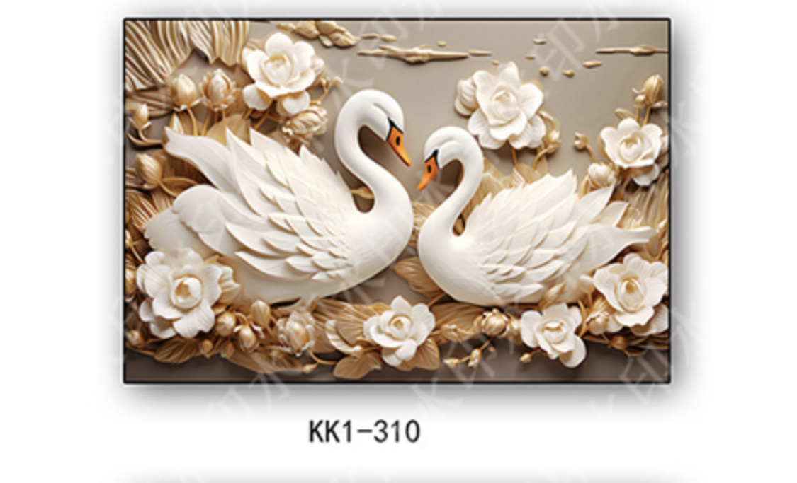 风景花卉花瓶晶瓷装饰画挂画艺术家居装饰画客厅墙画风格简约