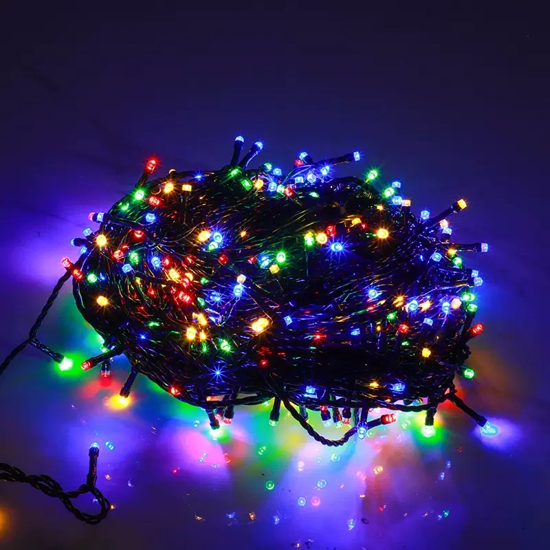 5米100L  LED灯串 黑线/绿线产品图