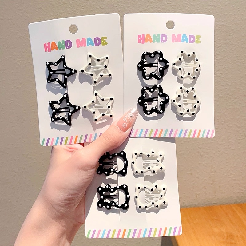 樱桃头绳水钻BB夹毛绒配饰珍珠头箍发饰零售价0.5到1元多款可选