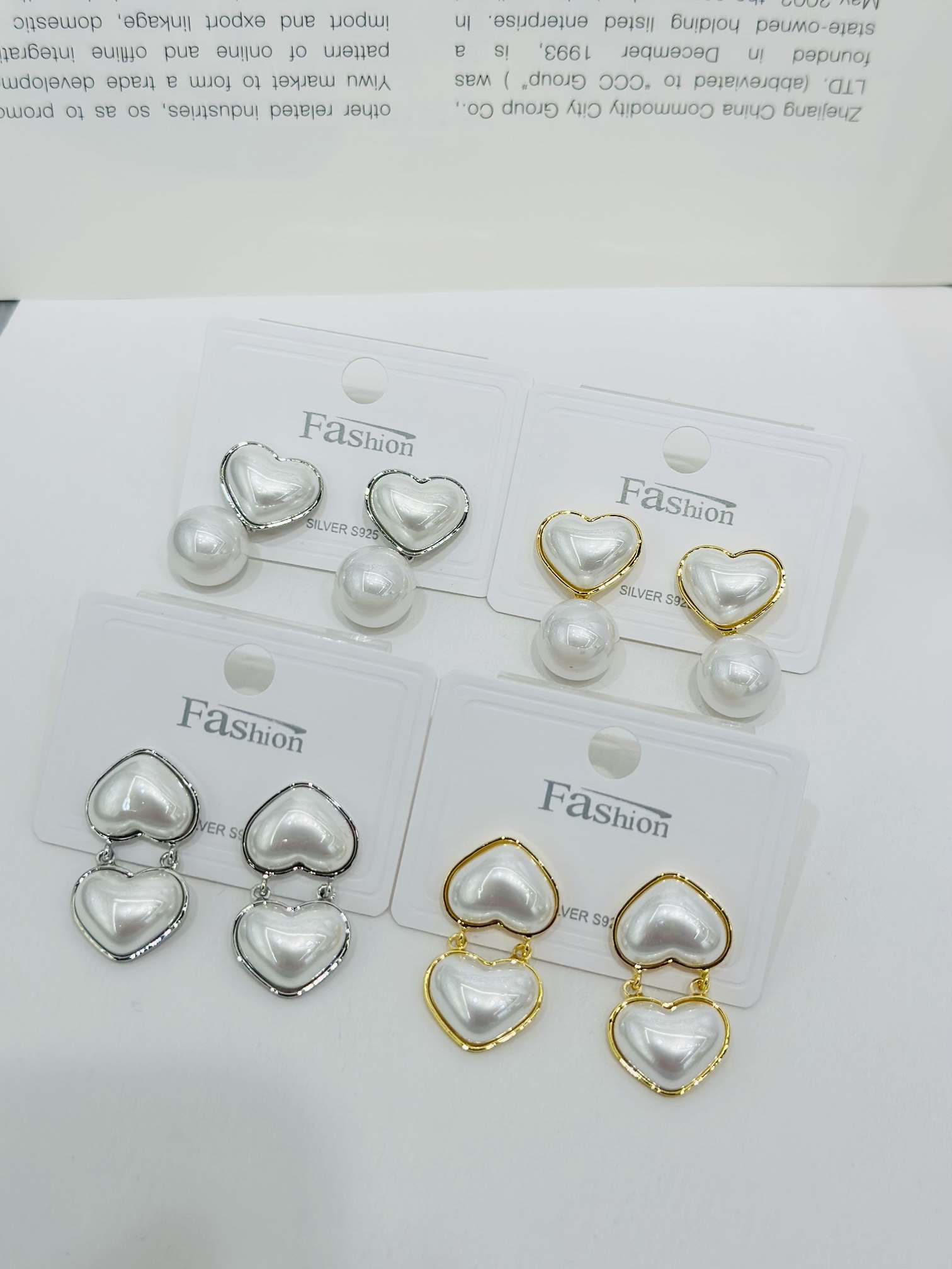 饰品耳饰耳钉珍珠耳环滴油款简约优雅气质百搭时尚潮流配饰女款耳钉详情图2